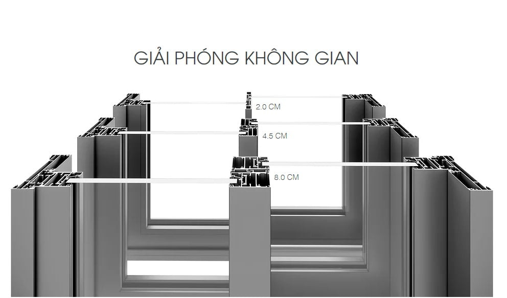 Khung nhôm cửa lùa slim kính sọc thiết kế chịu được lực va chạm và sức gió mạnh Khung nhôm cửa lùa slim kính sọc thiết kế chịu được lực va chạm và sức gió mạnh
