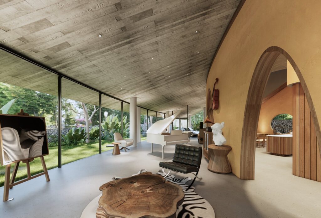 Kính mỏng, khung nhôm thanh mảnh tạo không gian nhẹ nhàng, nhiều ánh sáng