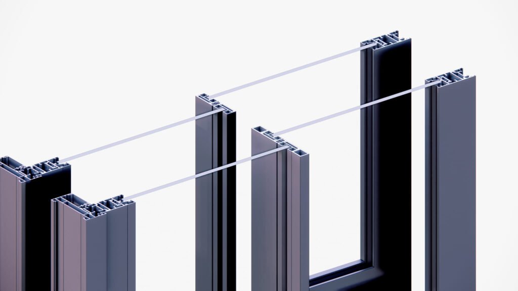 Kết cấu cửa nhôm slim siêu mỏng được thiết kế đặc biệt chịu được gió cấp độ 15 Kết cấu cửa nhôm slim siêu mỏng được thiết kế đặc biệt chịu được gió cấp độ 15